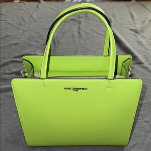 Karl Lagerfeld Lime Green Women's Bag